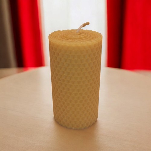 Bienenwachskerze waben kerze - bienenwachskerze, waben-kerze