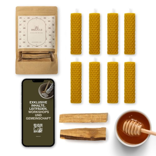 Bienenwachskerzen set 100 - set, 100%