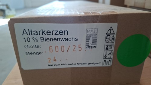 Altarkerzen mit - , 10