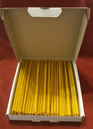 100 bienenwachs kerzen - bienenwachs,
