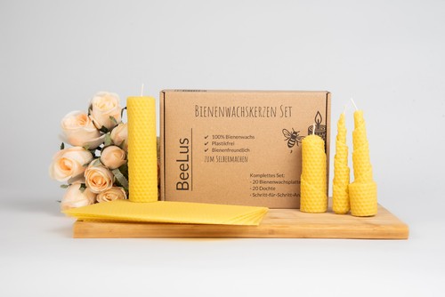 Beelush bienenwachskerzen - beelush,