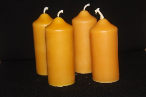 Bienenwachskerzen stumpen - 4,