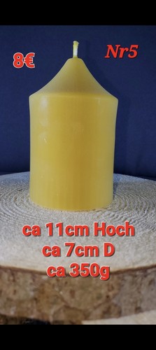 Bienenwachskerze aus 100%