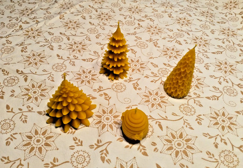 Bienenwachskerze aus eigener