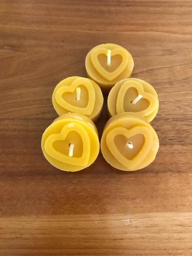 Bienenwachskerzen teelicht mit - teelicht,