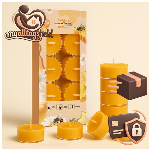 Bienenwachs teelichter gelb - teelichter,