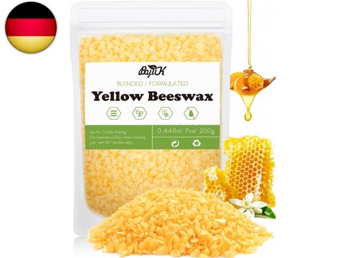 Gelbe bienenwachs pastillen - bienenwachs,
