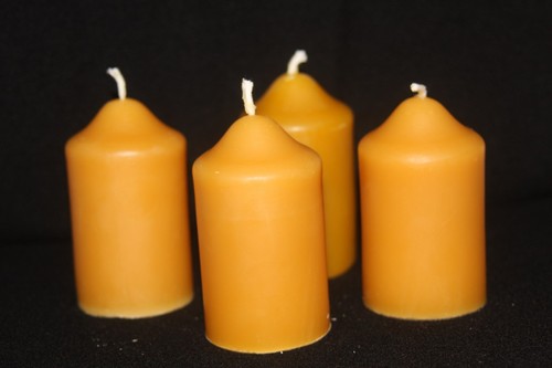 Bienenwachskerzen stumpen - 4,