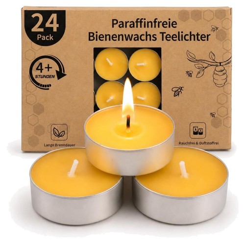 Bienenwachs teelichter - bienenwachs,