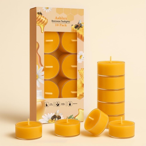 Bienenwachs teelichter - bienenwachs,